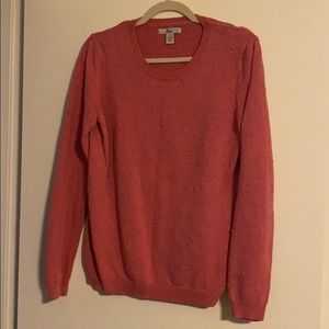 💕 Pink Dotted Bass Sweater